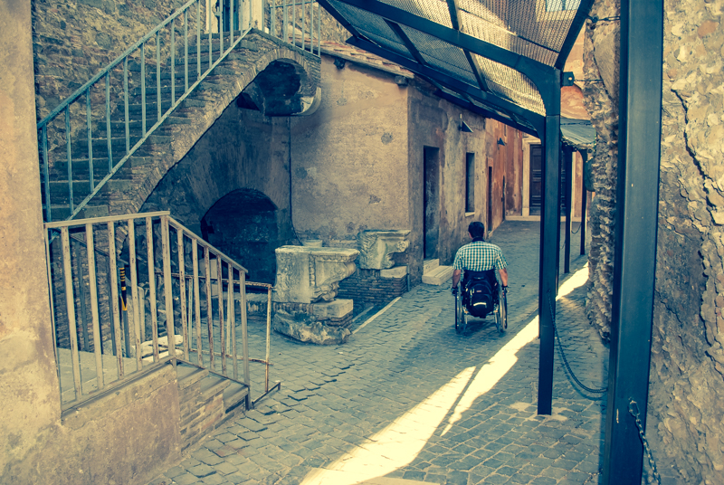 Mit Rollstuhl - wie barrierefrei ist Rom?