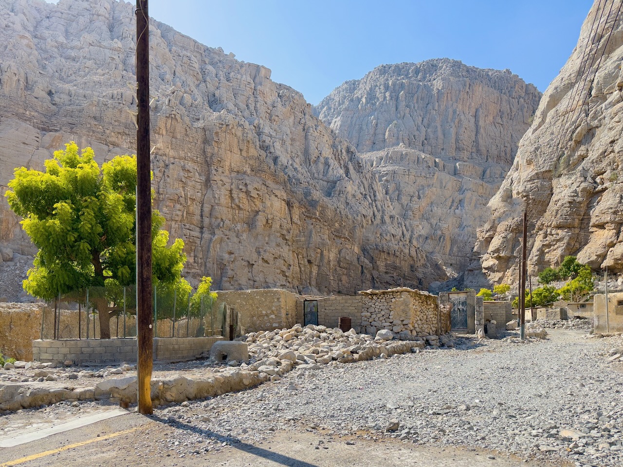 Taxi ist ein ursprüngliches Dorf in der Nähe von Khasab